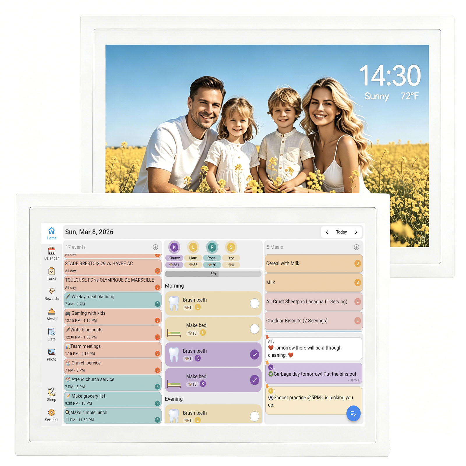 digital calendar